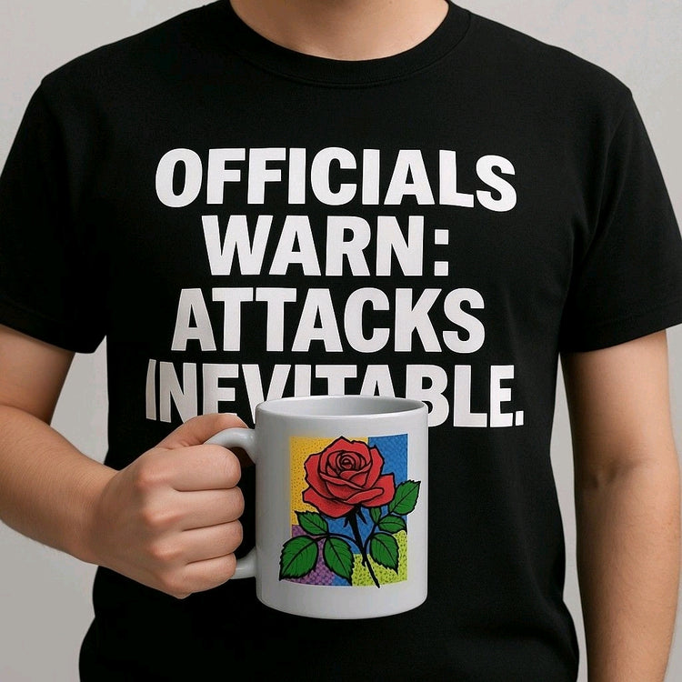 T-shirts and mugs