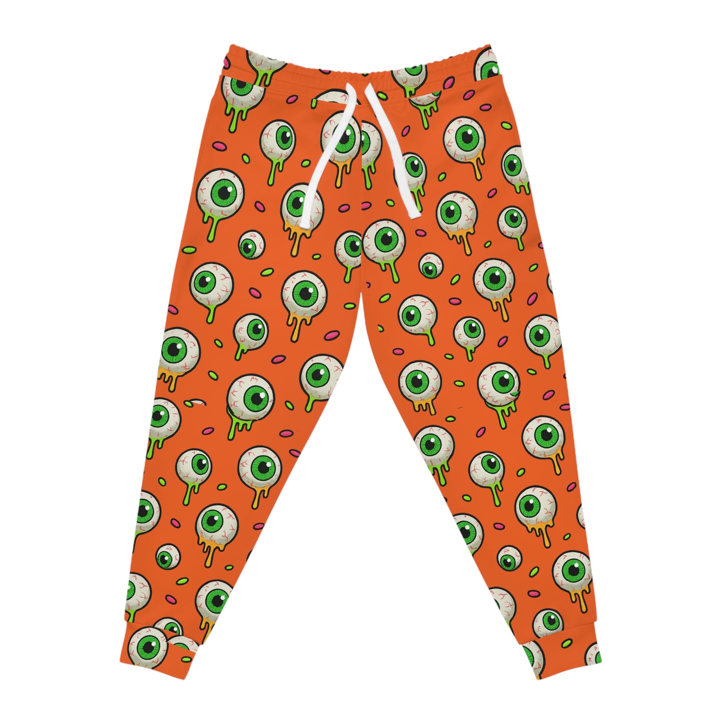 Orange Athletic Joggers