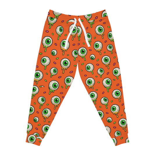 Orange Athletic Joggers