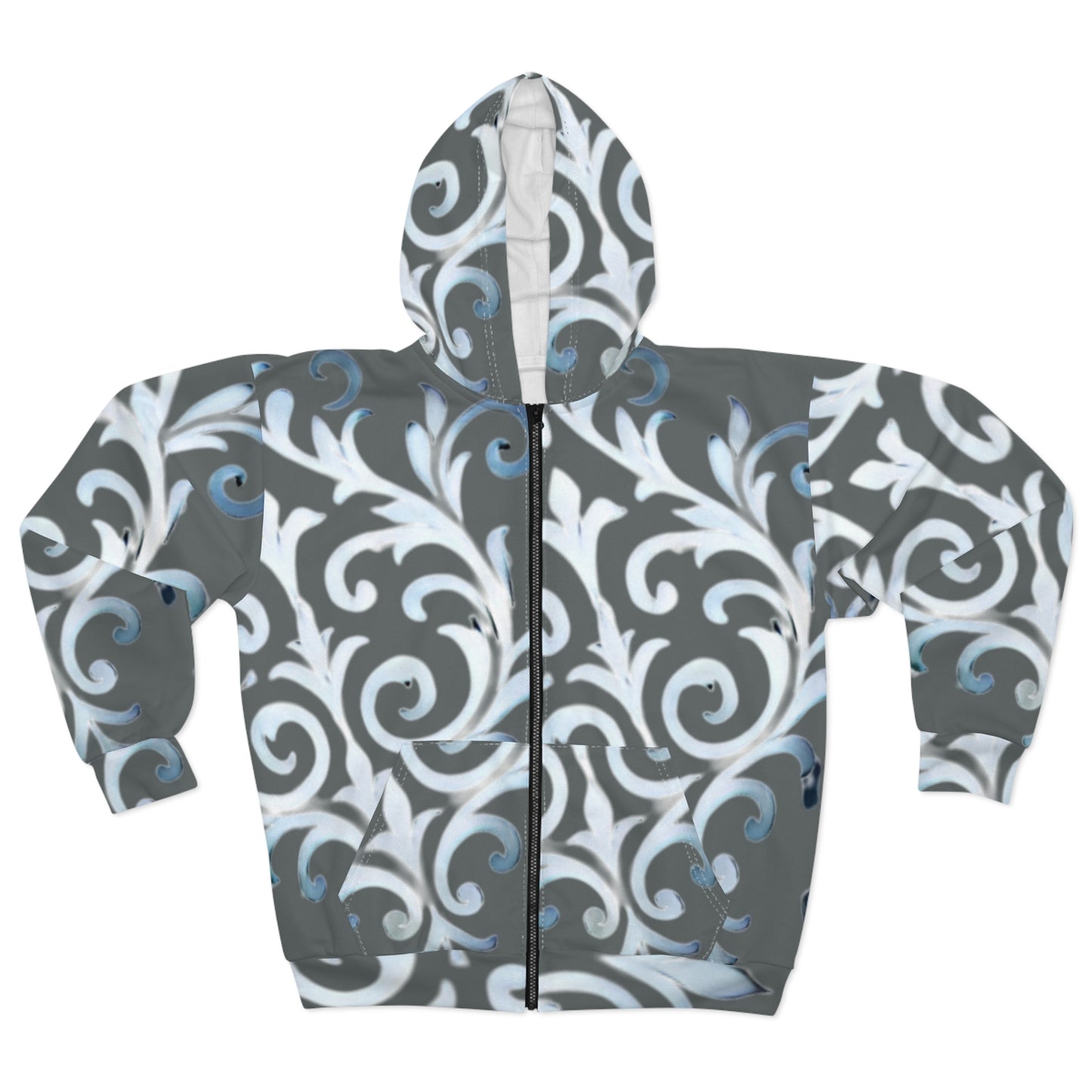 Milan Zipped Hoodie 3 - Mist Garden Runway Edition