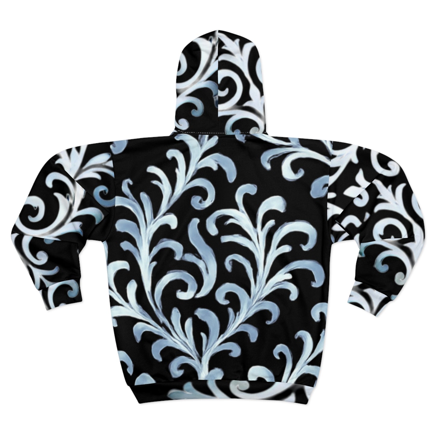 Milan Zipped Hoodie 1 - Noir Wave Runway Edition