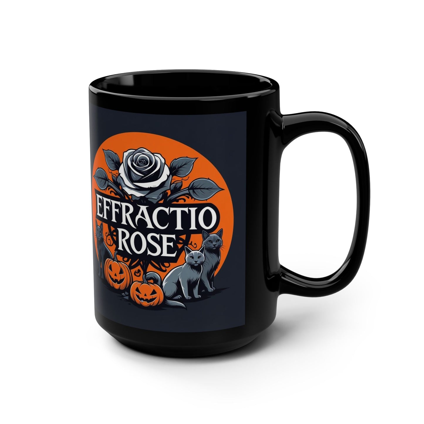 Black Mug, 15oz
