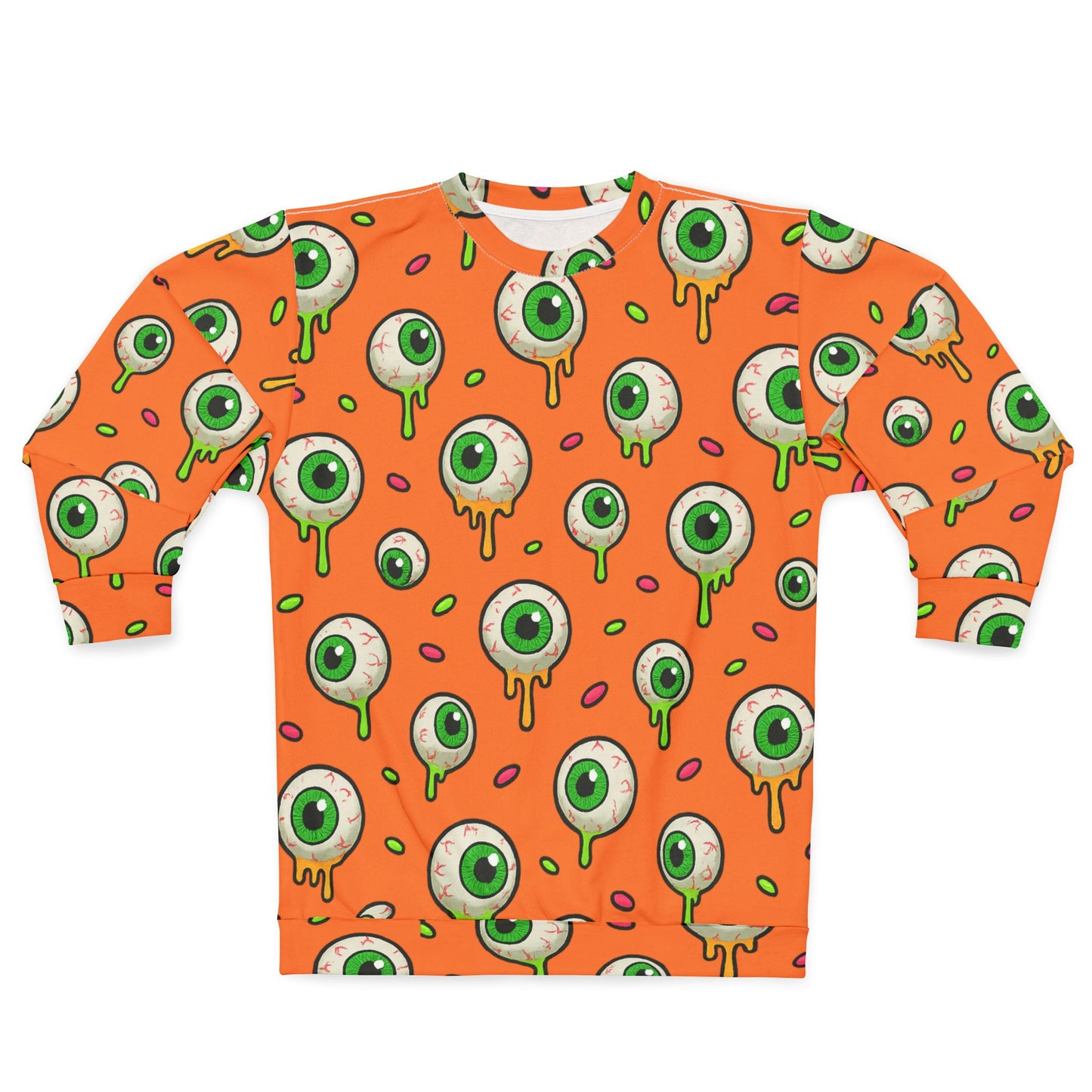 Orange Eyeball Sweatshirt