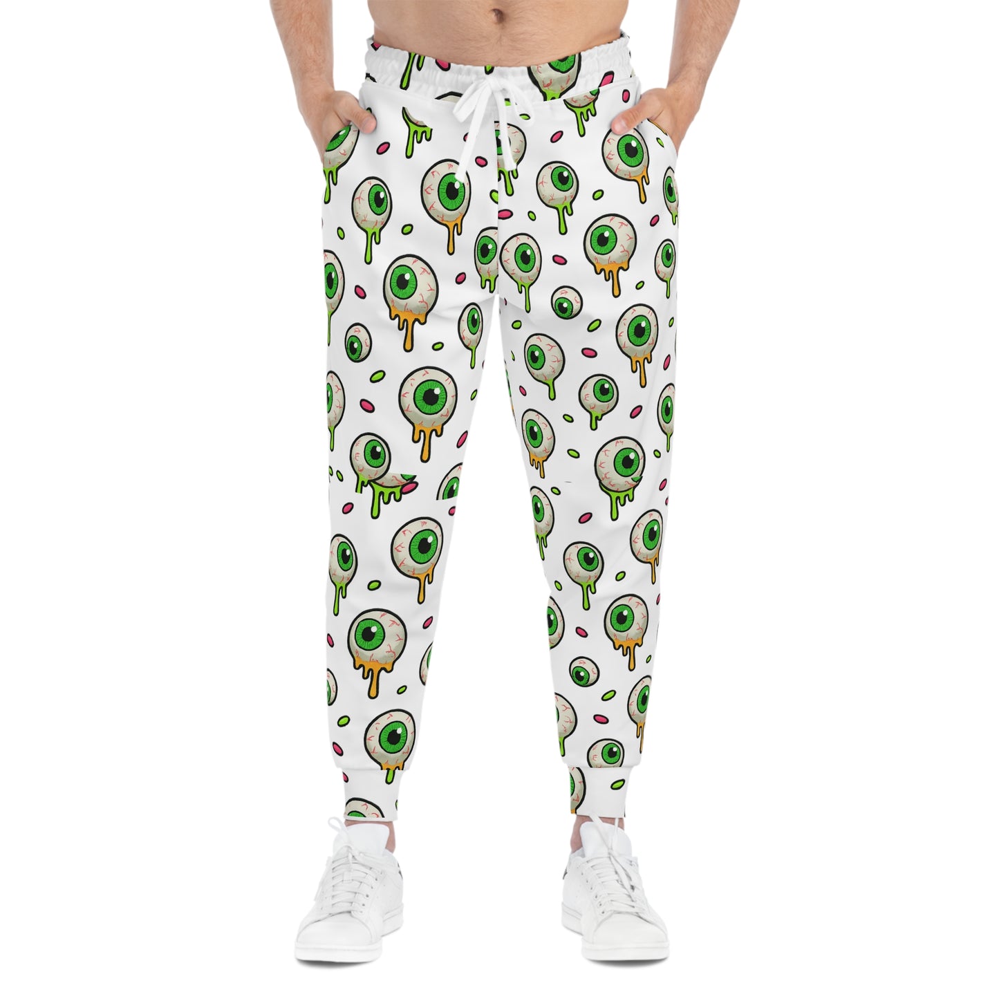 White Athletic Joggers