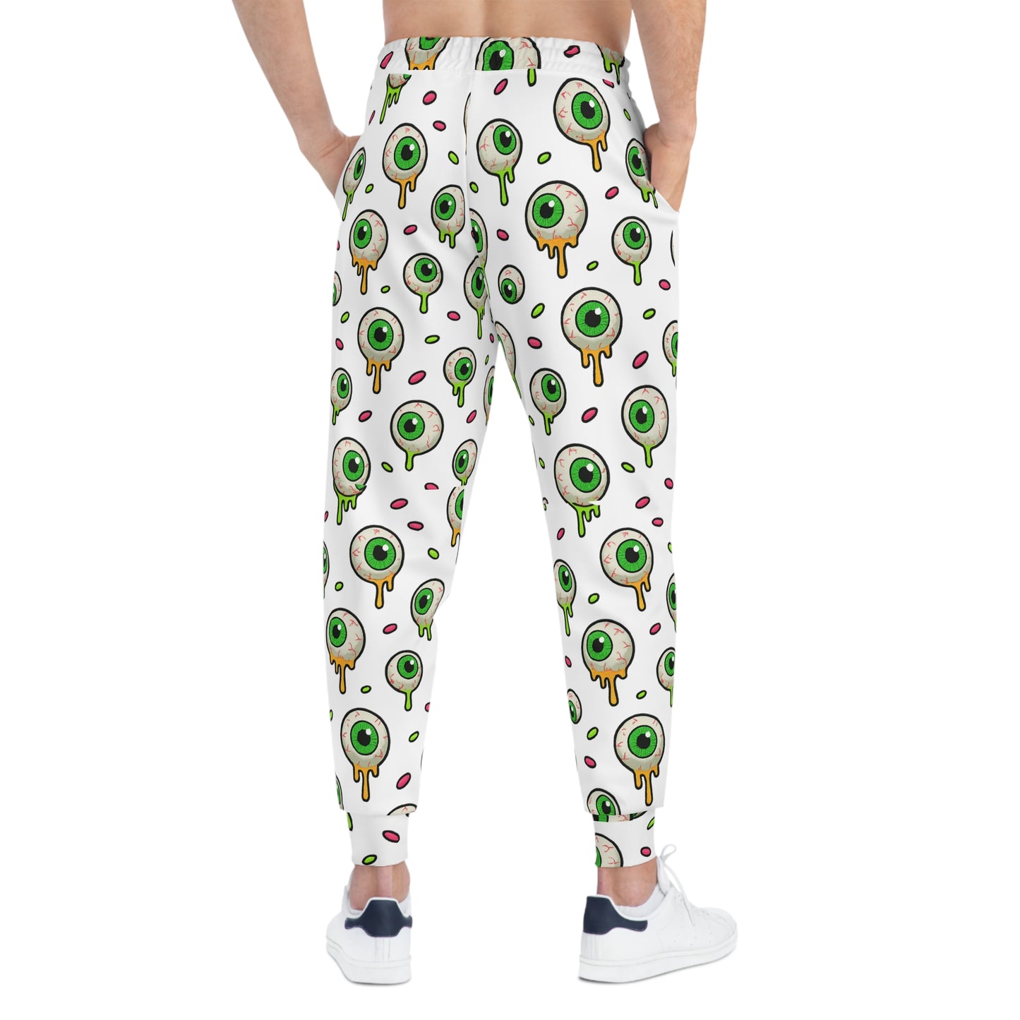 White Athletic Joggers