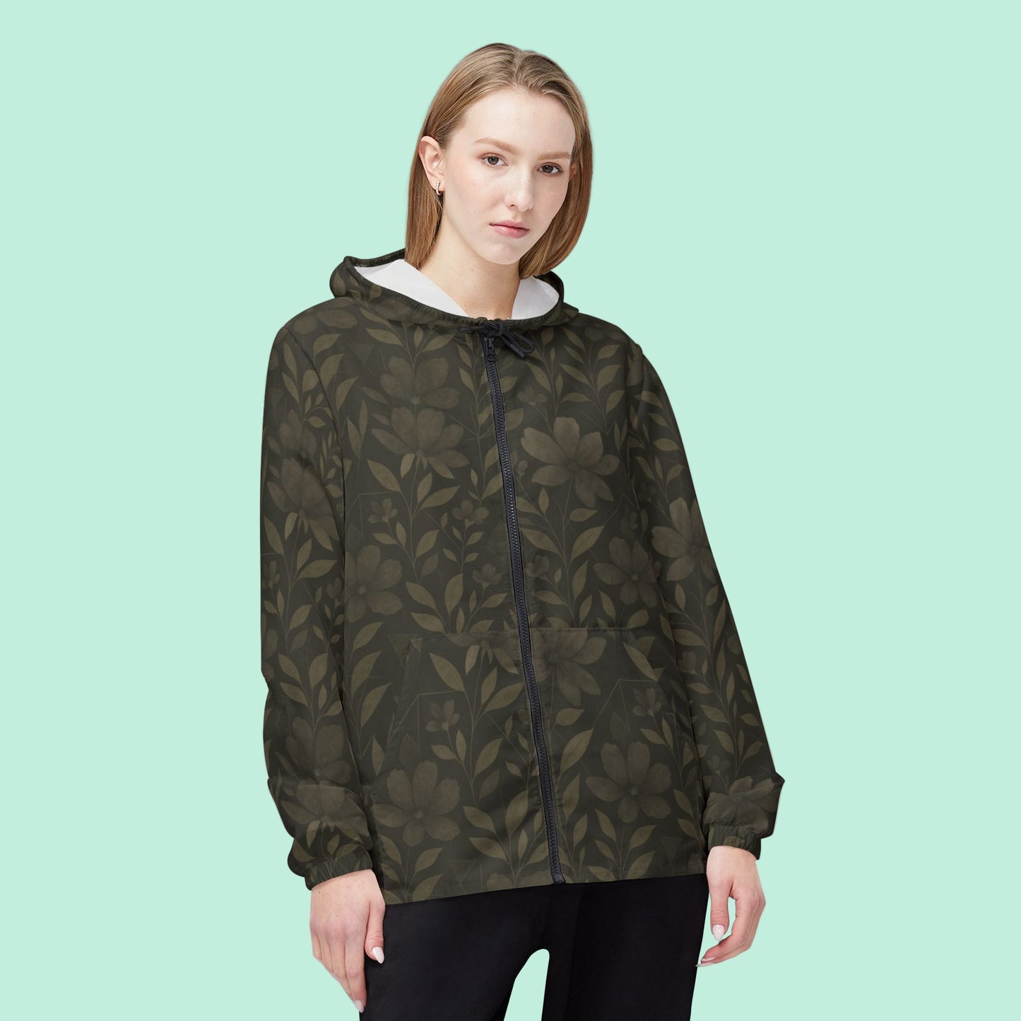 Floral Show Windbreaker Jacket 4 - Runway Edition