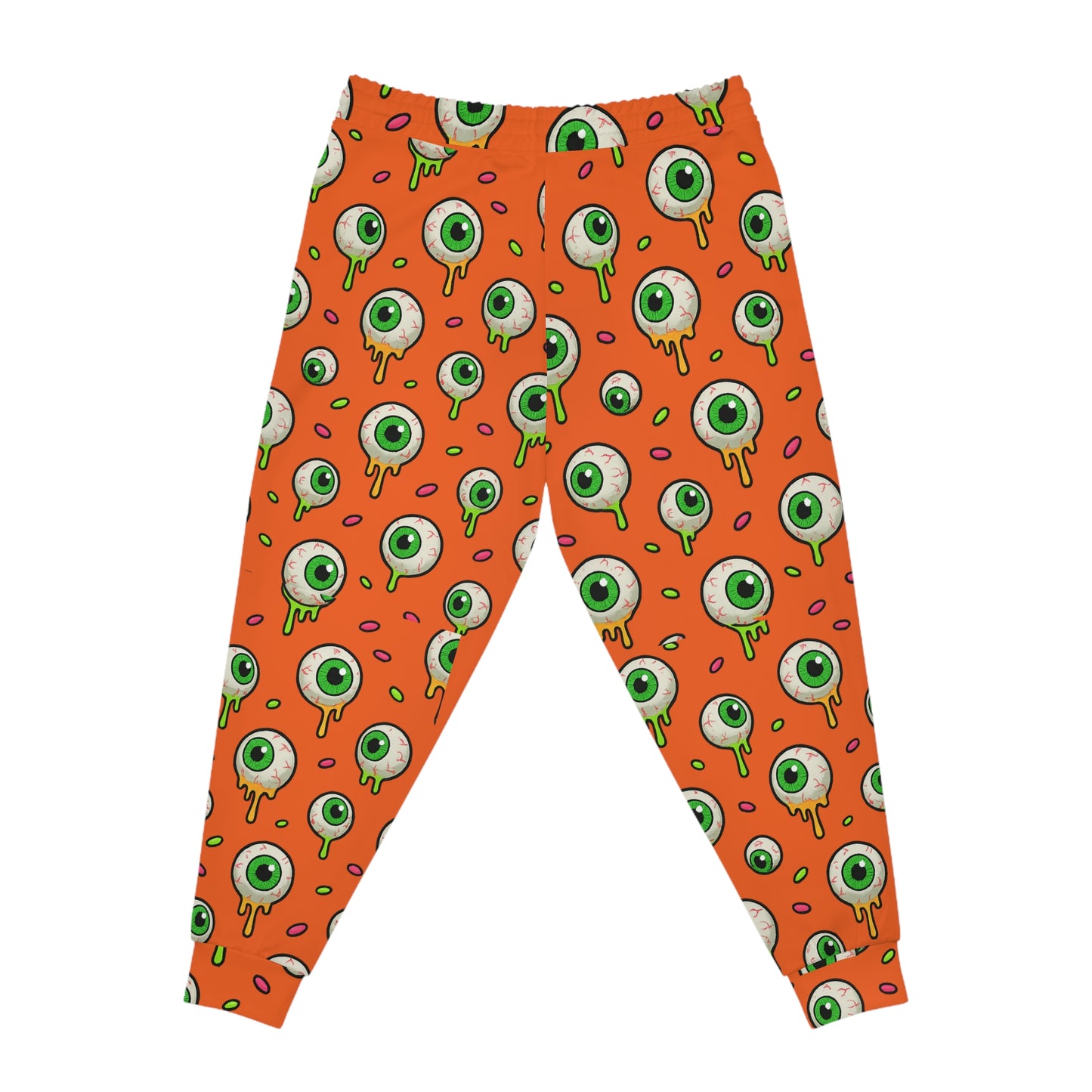 Orange Athletic Joggers