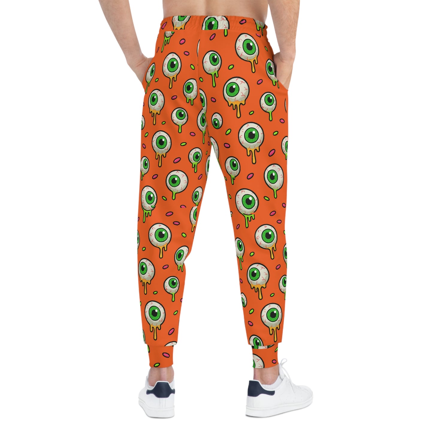 Orange Athletic Joggers
