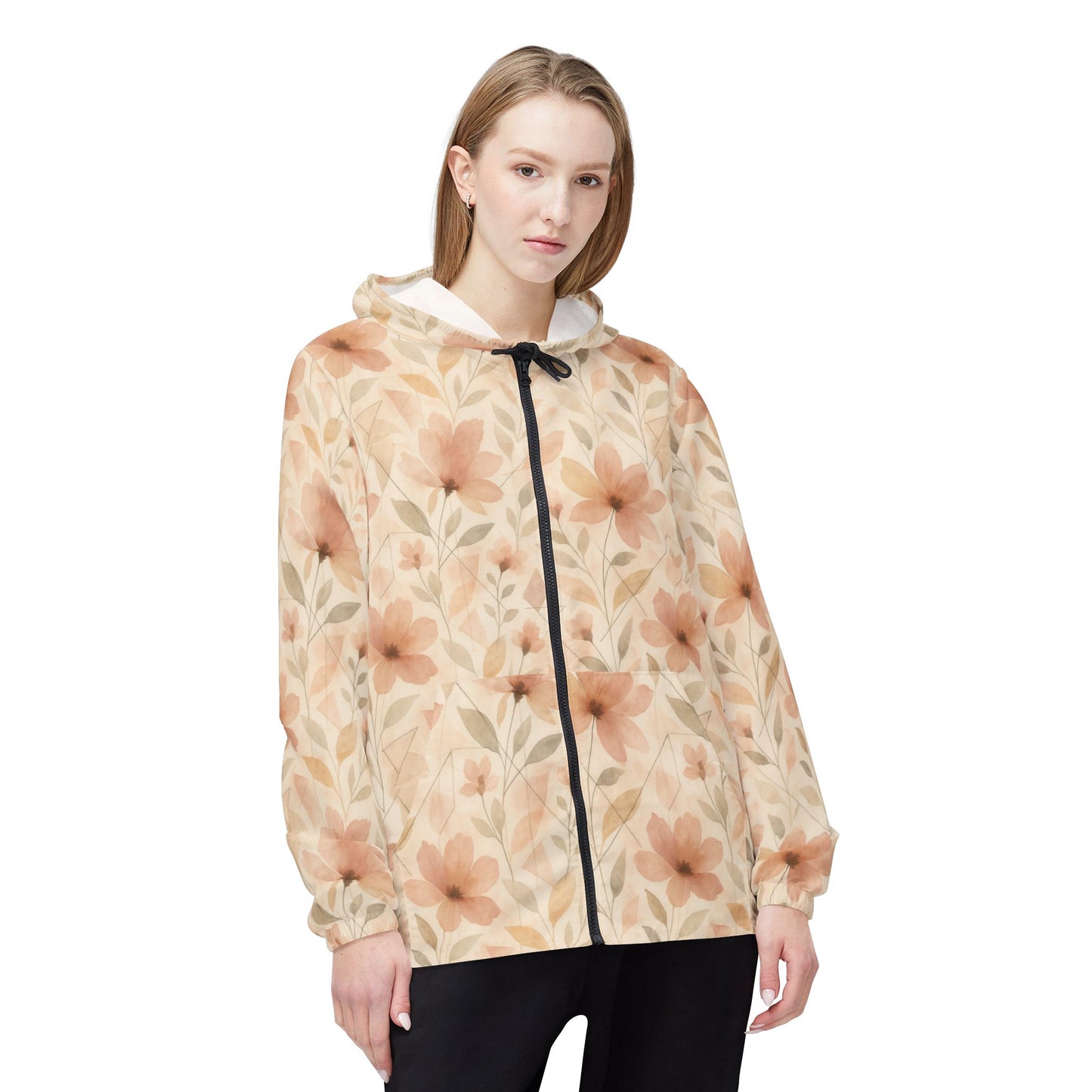 Floral Show Windbreaker Jacket 1 - Runway Edition