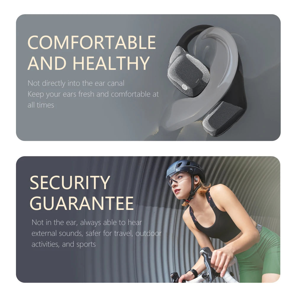 Aigo SJ10 AI Translator Multilingual Earphone 500mAh Battery Wireless Headset (HD Voice Headphone For Office And Travel)