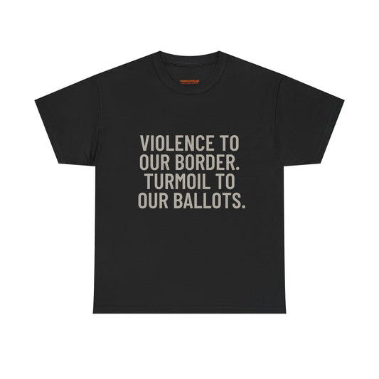 Statement Graphic Tee - Violence to our
