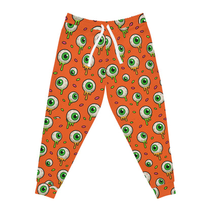 Orange Athletic Joggers