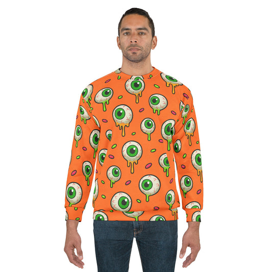 Orange Eyeball Sweatshirt