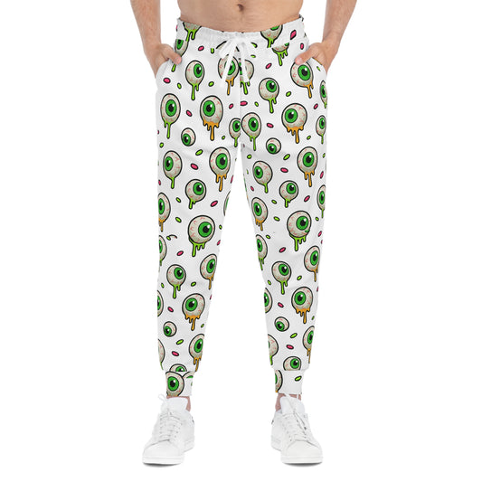 White Athletic Joggers