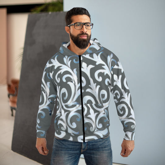 Milan Zipped Hoodie 3 - Mist Garden Runway Edition
