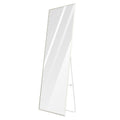 Full Length Mirror 63x18.9in Aluminum Alloy Wall Mirror Free Standing Floor Mirror Hanging Leaning Against Wall for Dressing Bedroom Living Room