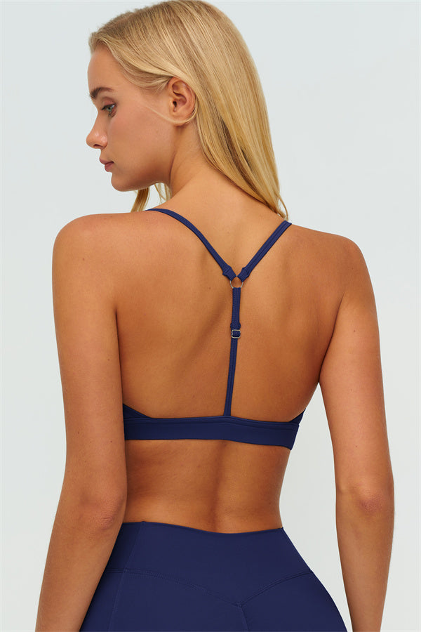 The Lushness Y-Back Sports Bra Flared Leggings 2-Piece Set