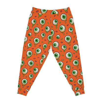 Orange Athletic Joggers
