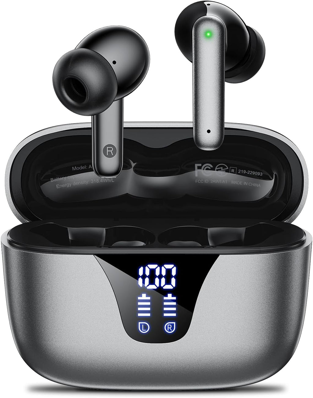 Wireless Earbuds — 50H Playtime, IPX7 Waterproof