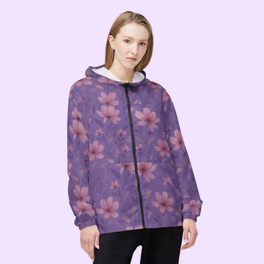 Floral Show Windbreaker Jacket 3 - Runway Edition