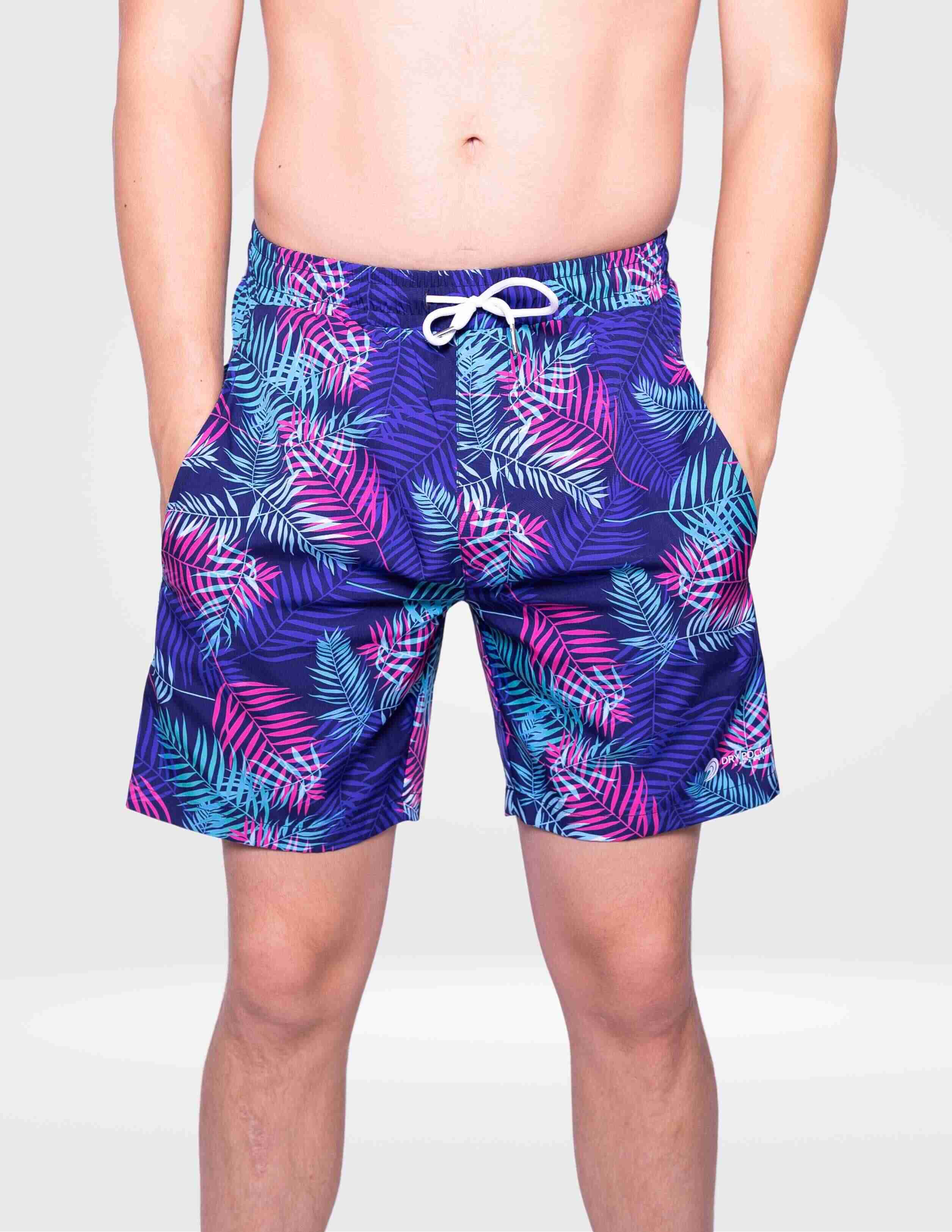 Waterproof Swim Shorts With A Waterproof Pocket