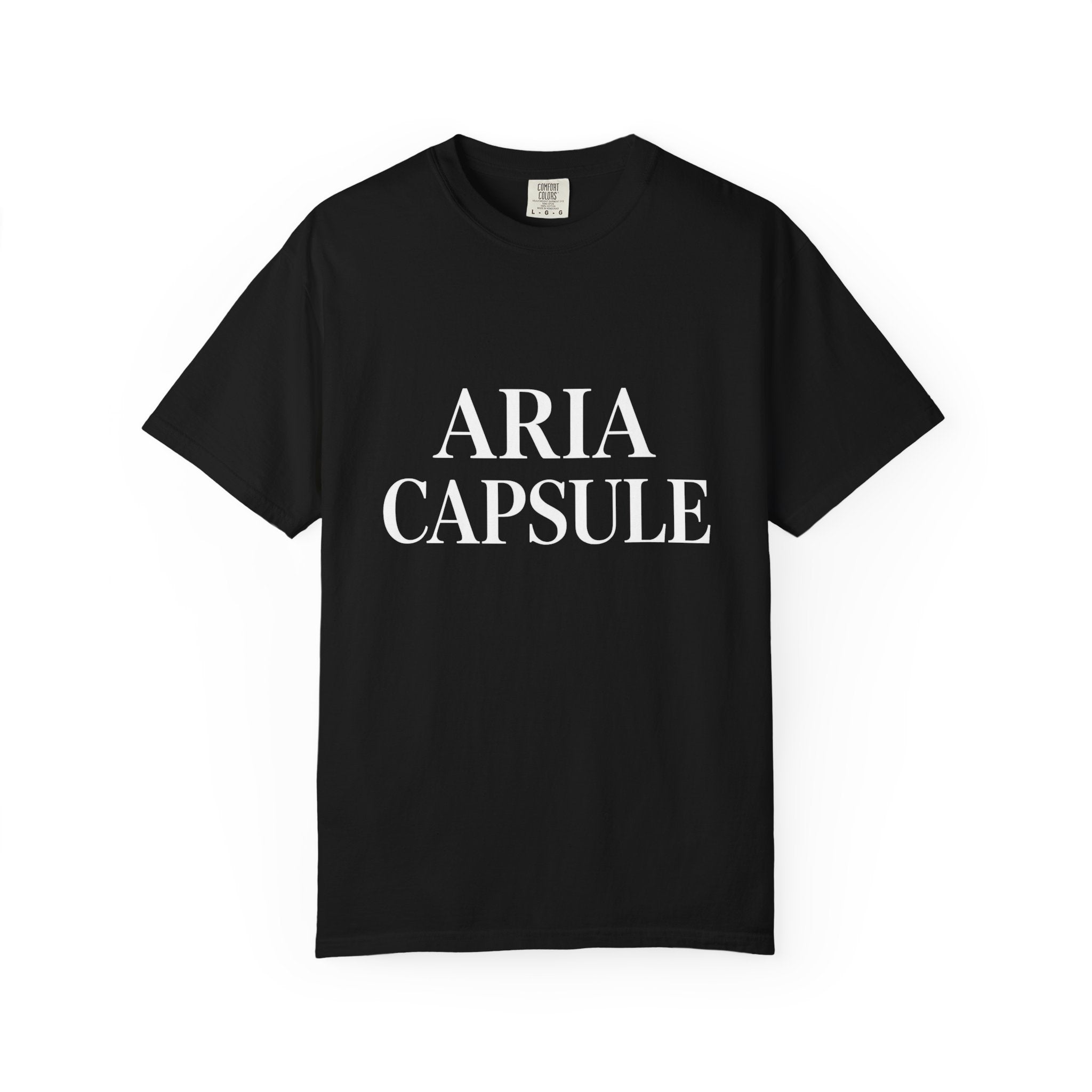 ARIA Capsule Graphic T-Shirt — Minimalist Logo Tee Unisex NOW AVAILABLE CUSTOMIZED WITH YOUR NAME