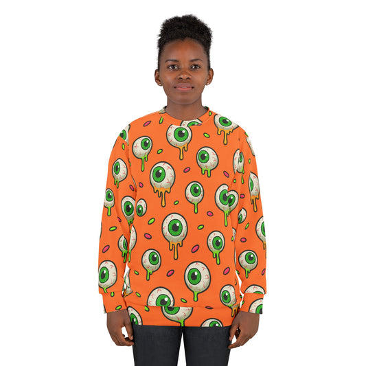 Orange Eyeball Sweatshirt