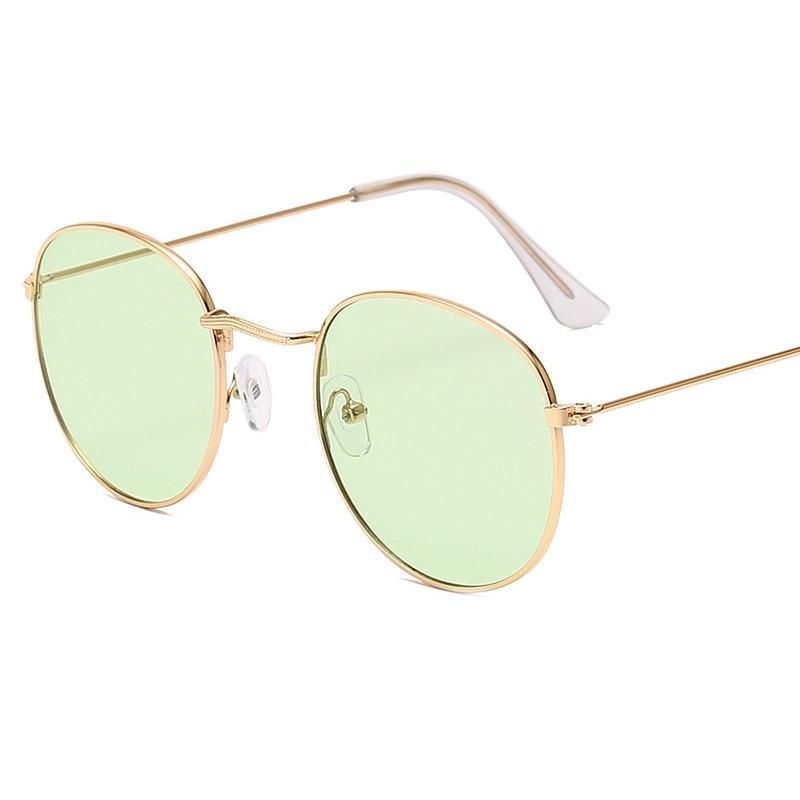 Luxury Classic Unisex Sunglasses Mirror Vintage Style With UV400 Protection