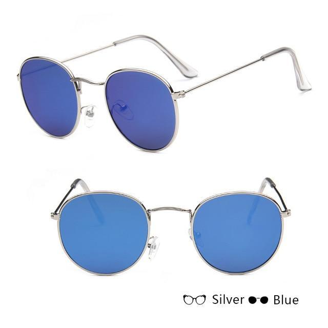 Luxury Classic Unisex Sunglasses Mirror Vintage Style With UV400 Protection