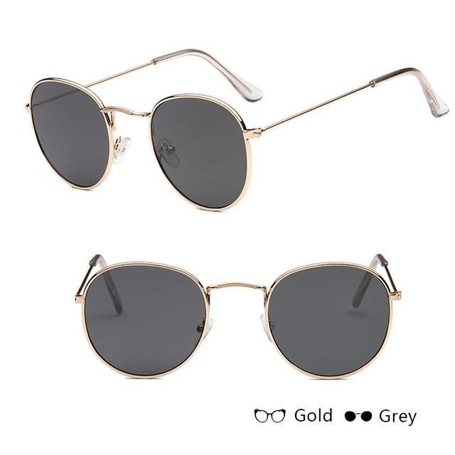 Luxury Classic Unisex Sunglasses Mirror Vintage Style With UV400 Protection