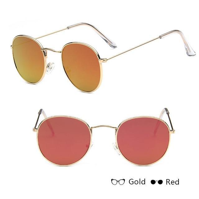 Luxury Classic Unisex Sunglasses Mirror Vintage Style With UV400 Protection