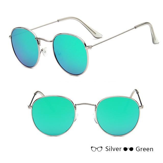 Luxury Classic Unisex Sunglasses Mirror Vintage Style With UV400 Protection