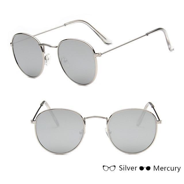 Luxury Classic Unisex Sunglasses Mirror Vintage Style With UV400 Protection