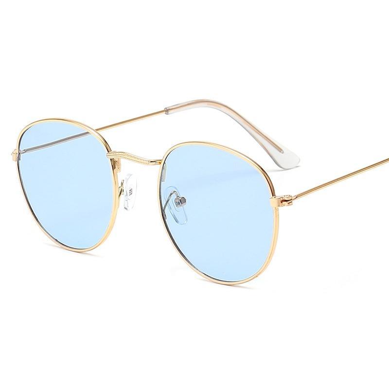 Luxury Classic Unisex Sunglasses Mirror Vintage Style With UV400 Protection