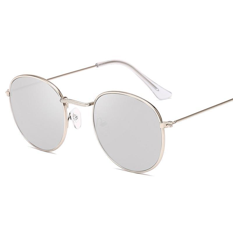 Luxury Classic Unisex Sunglasses Mirror Vintage Style With UV400 Protection