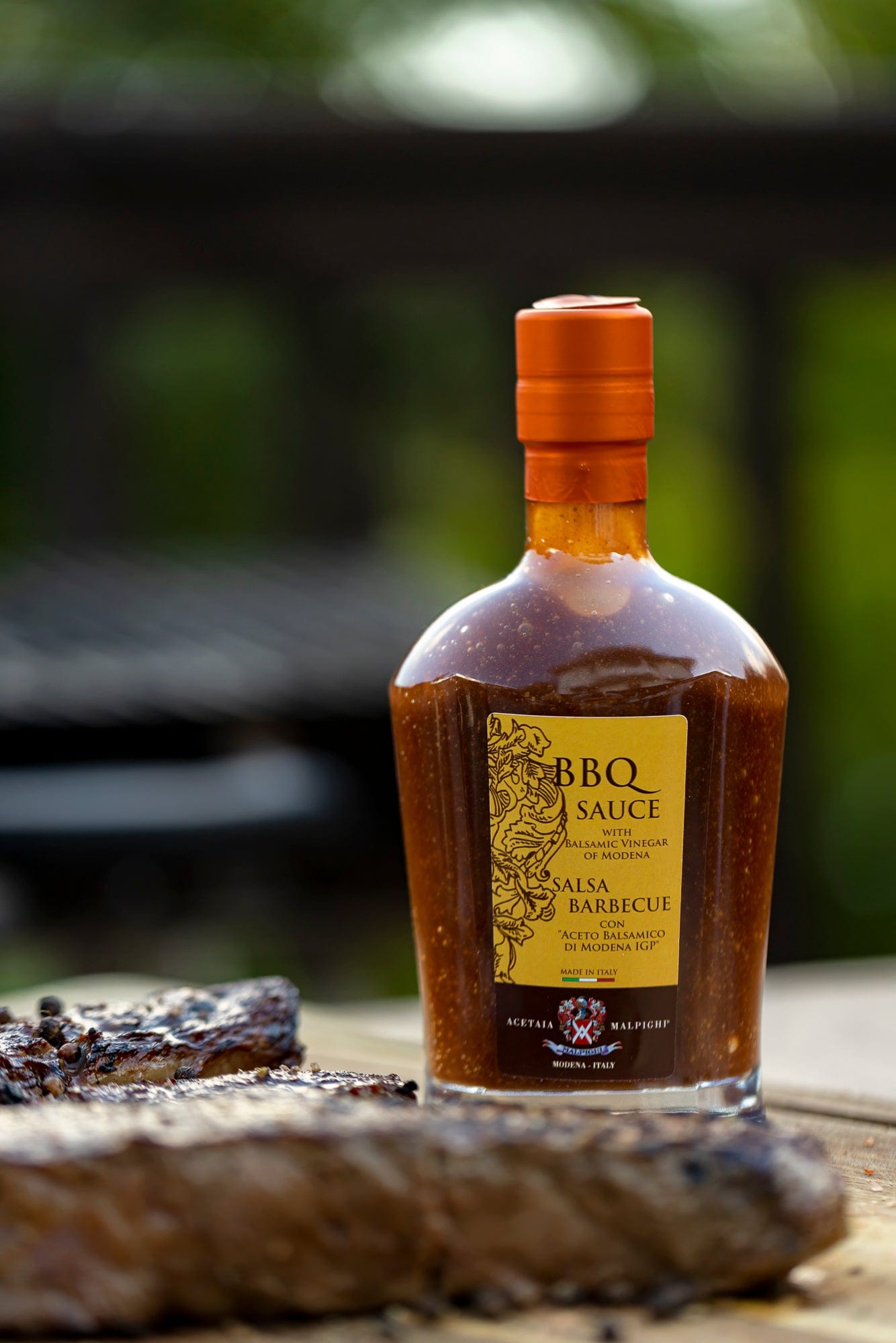 Aged Balsamic Steak Sauce — with 25-30 Year Balsamic Vinegar of Modena