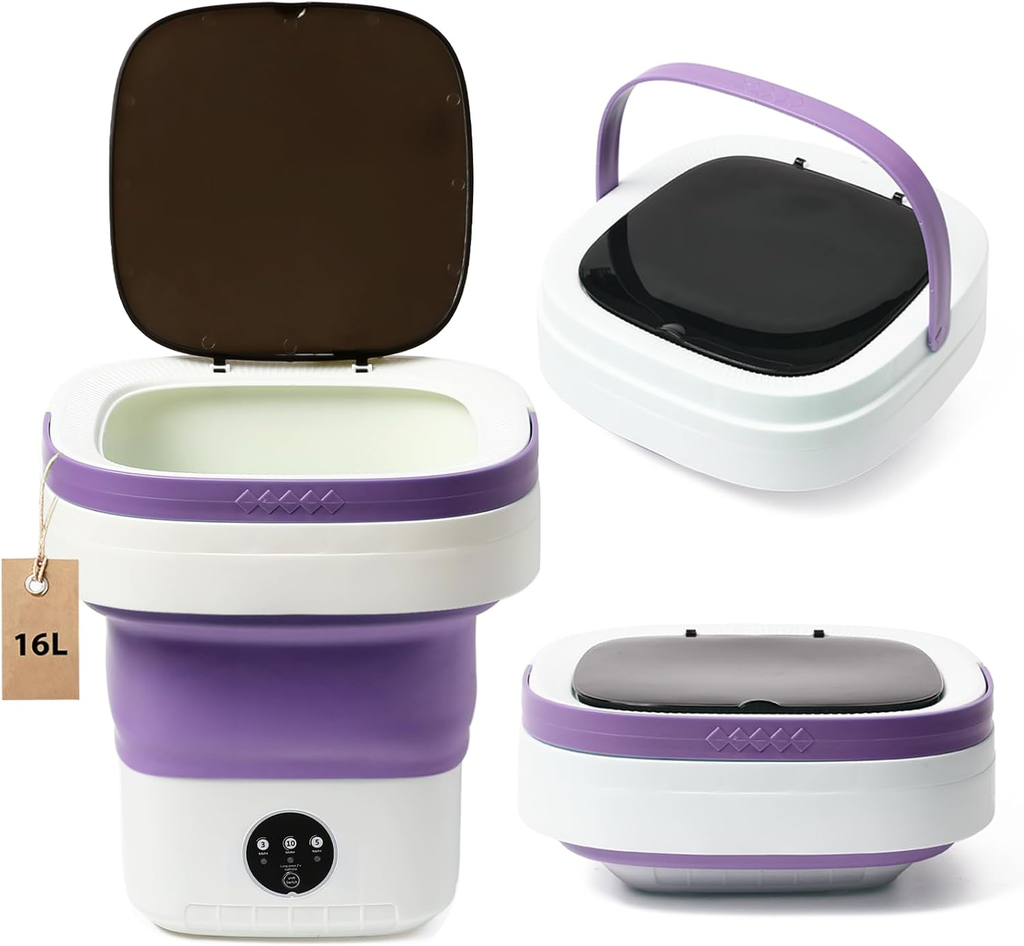 Mini Portable Foldable Washing Machine (16L)