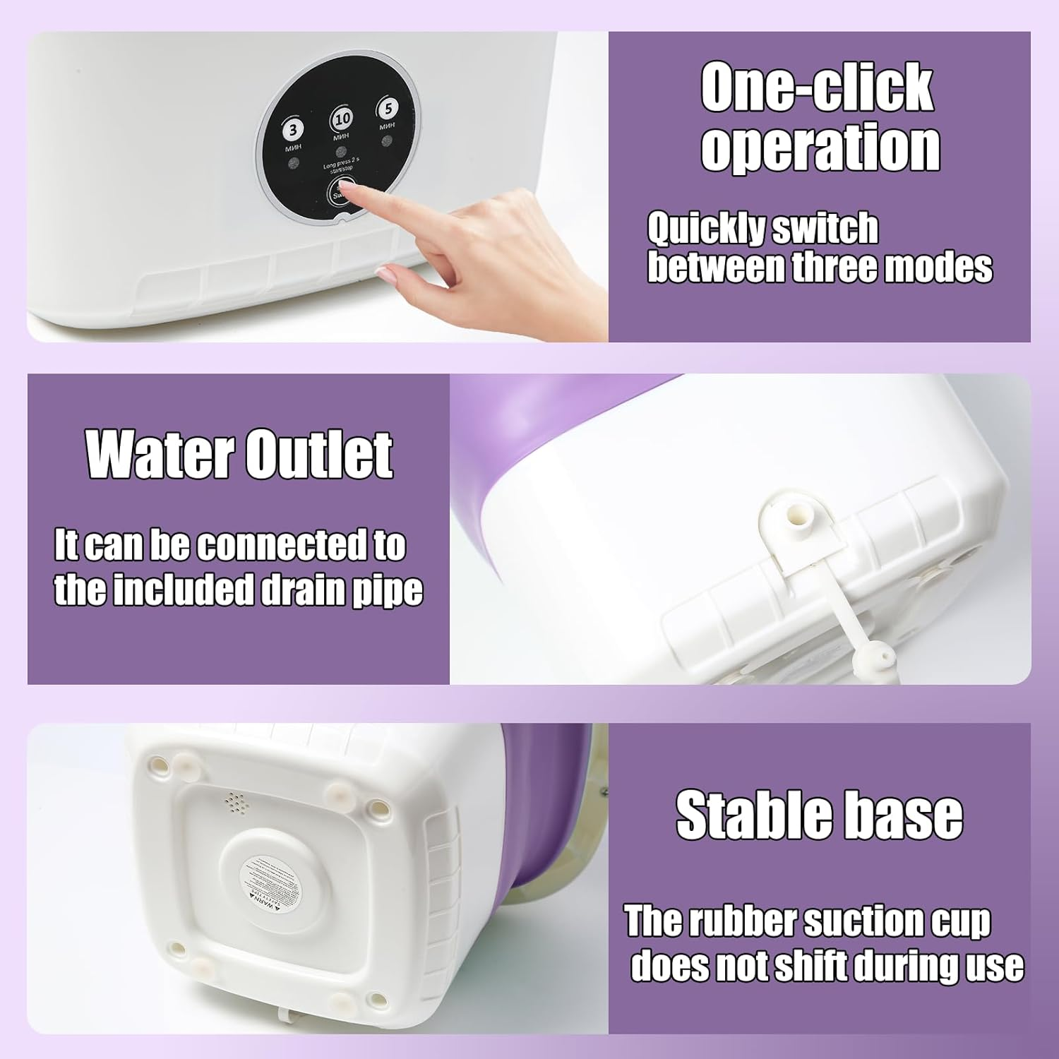 Mini Portable Foldable Washing Machine (16L)