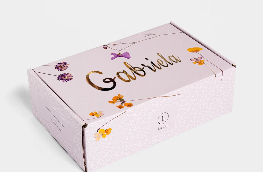 Spa Gift Box, Natural Lavender Bath & Body Relaxing Package for Mother’s Day