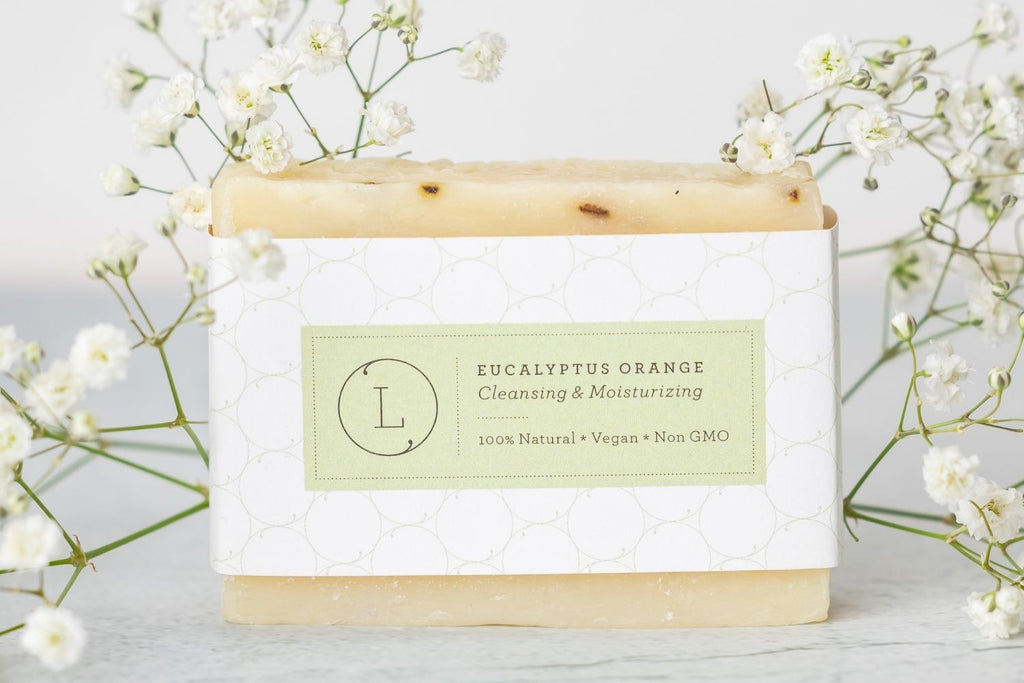 Set of  6 Handmade cold process, Natural Soap Bars in gift Set box