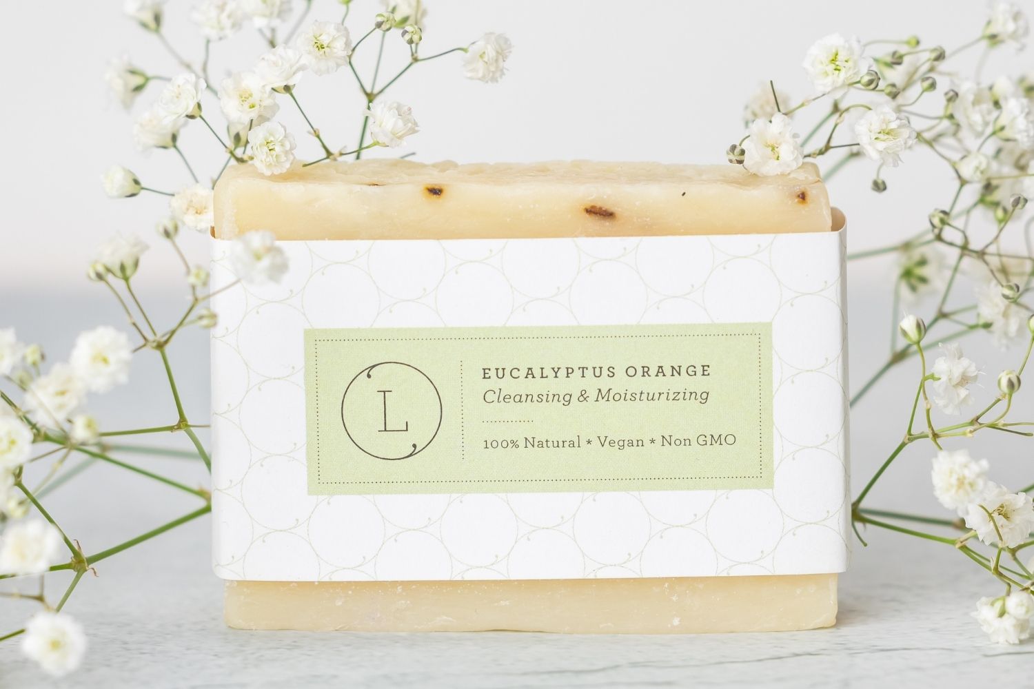 Set of  6 Handmade cold process, Natural Soap Bars in gift Set box