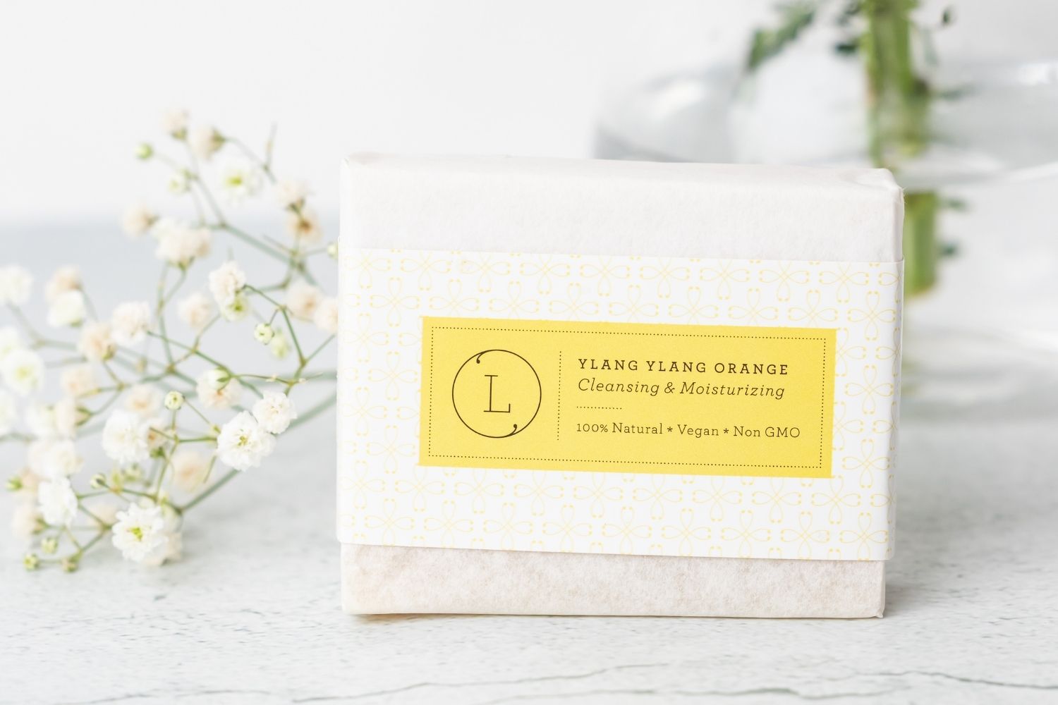 Set of  6 Handmade cold process ,Natural Soap Bars in gift Set box