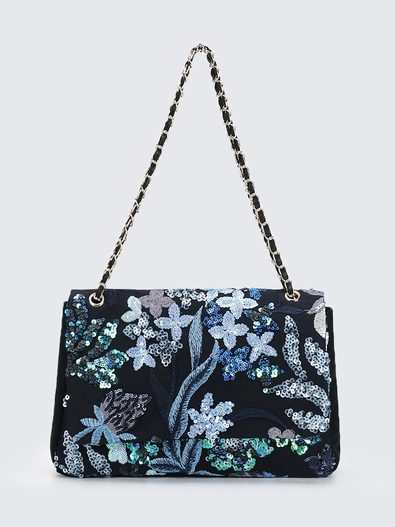 New Mother's Day Gift: Embroidered Sequin Summer Woven Straw Bag