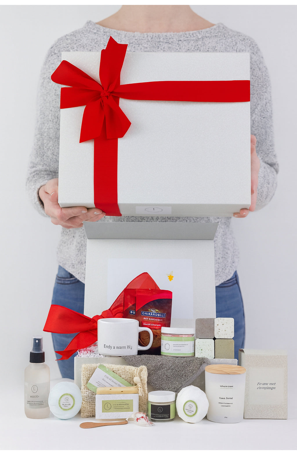 Sending a BIG hug Luxury Gift Spa Set - Full on Pampering