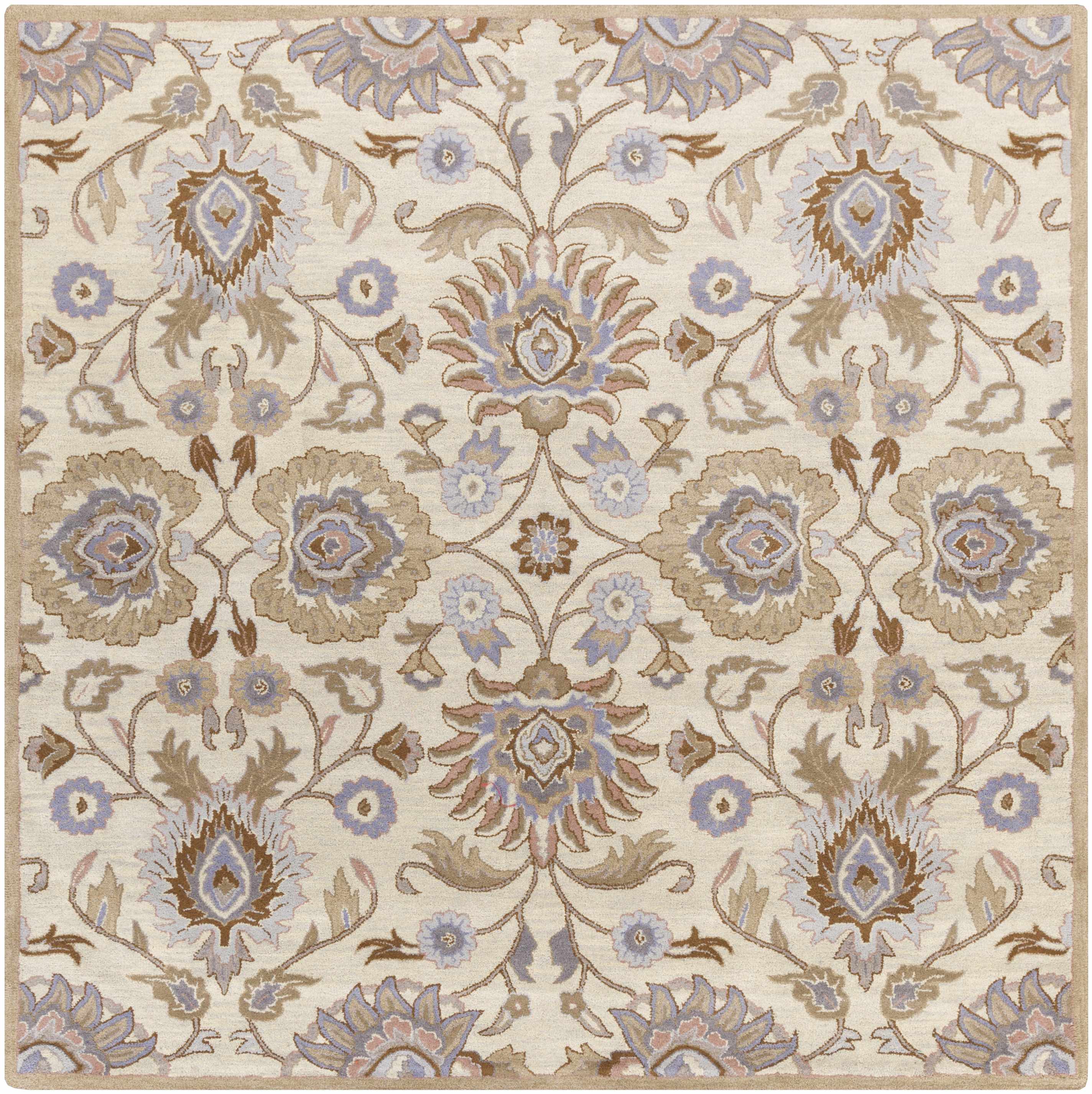 Conesus Hand Tufted Ivory 1109 Wool Rug