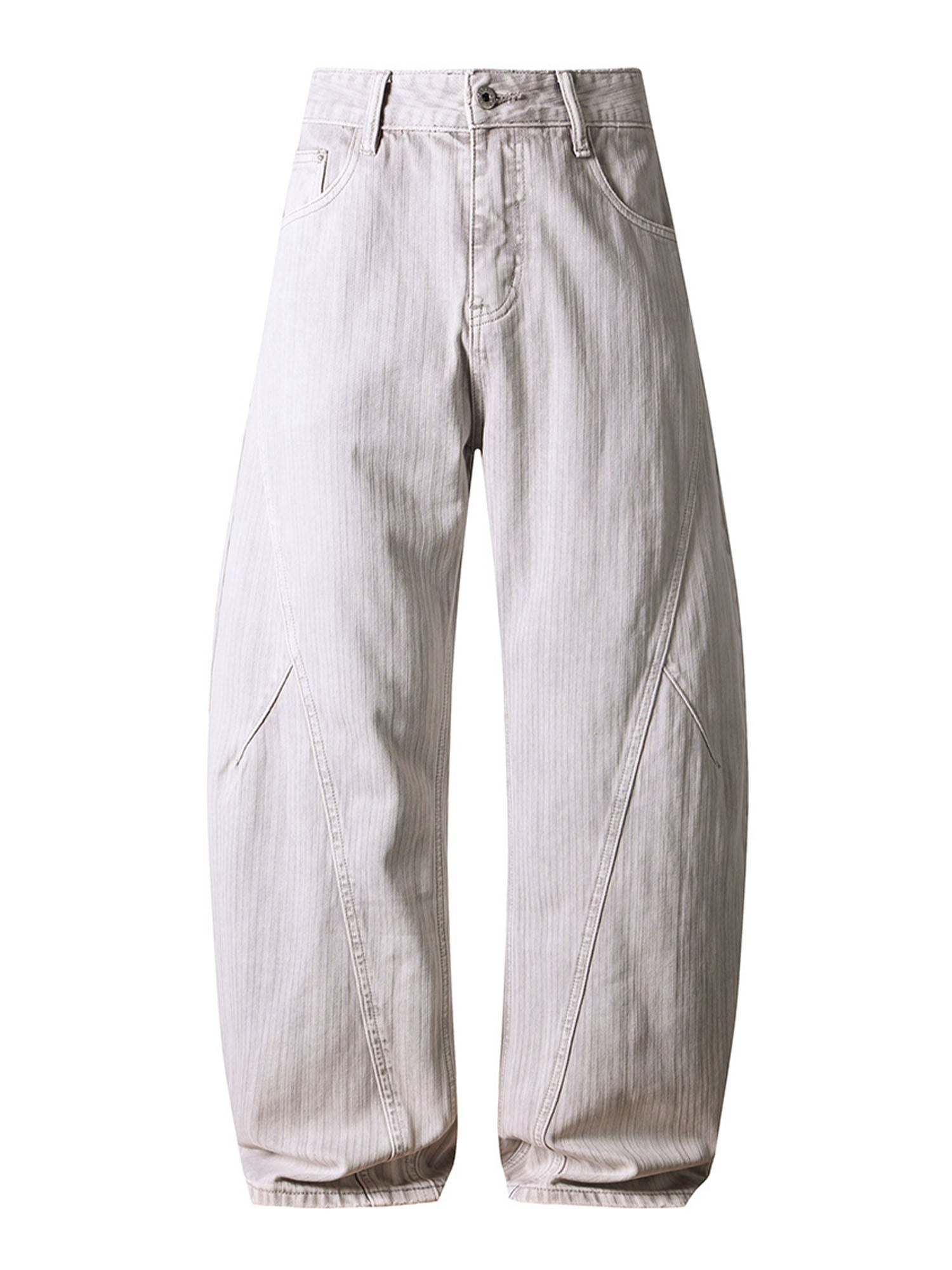 IVORY BAGGY DENIM