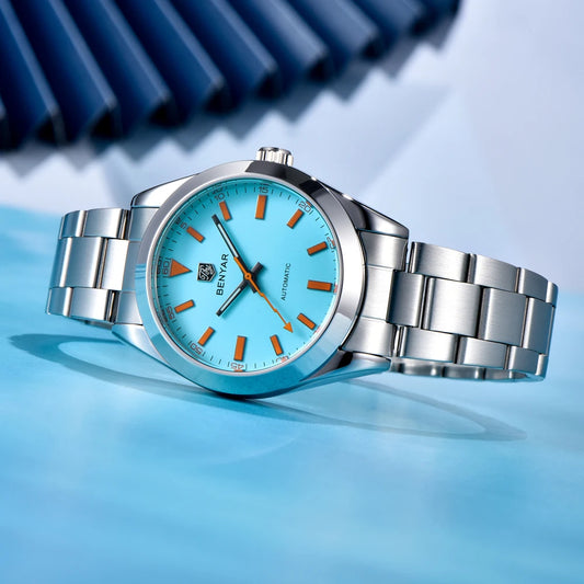 2025 New BENYAR Men’s Watches Luxury Mechanical Wristwatch Automatic Luminous Waterproof with Gift Box