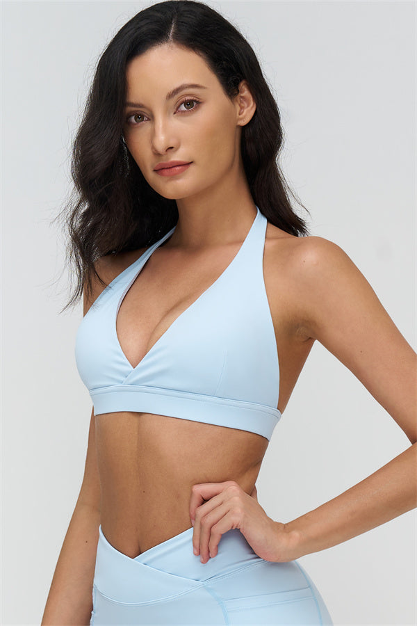Sports Bra and Shorts 2-Piece Set – Seamless Sculpting