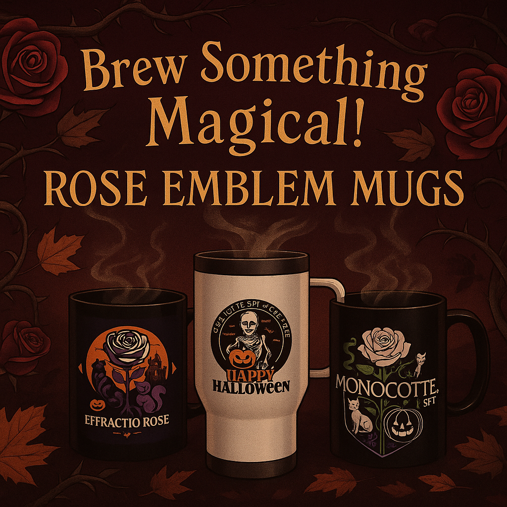 Rose Emblem Mugs