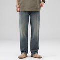 Men's Plus Size Loose Wide-Leg Straight Pants